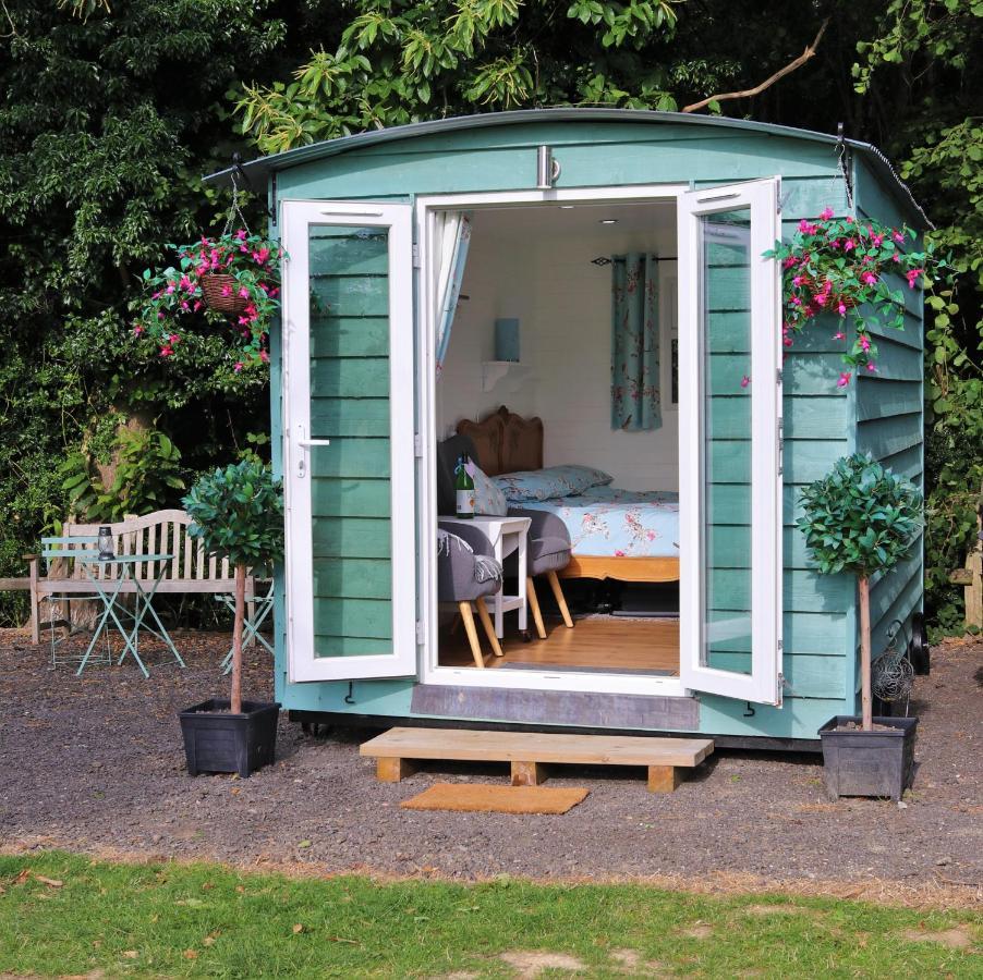 Hopgarden Glamping Luxury Shepherds Huts Wadhurst Extérieur photo